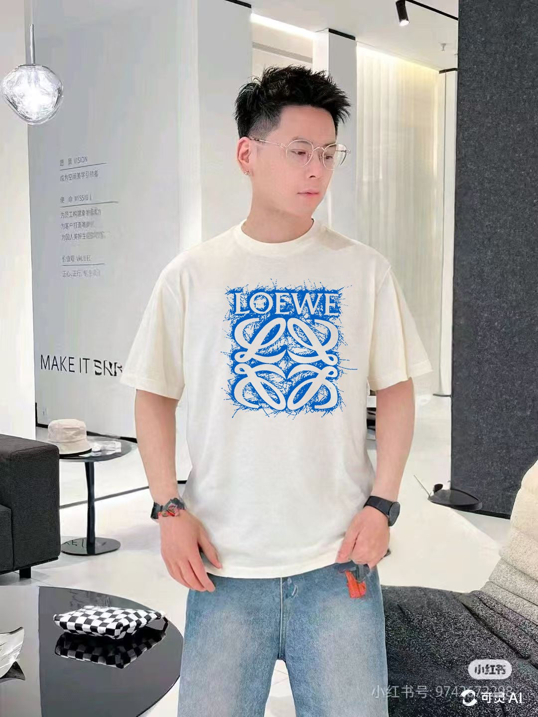 LuxluxHouse Best Quality Clothes T-shirt Loewe