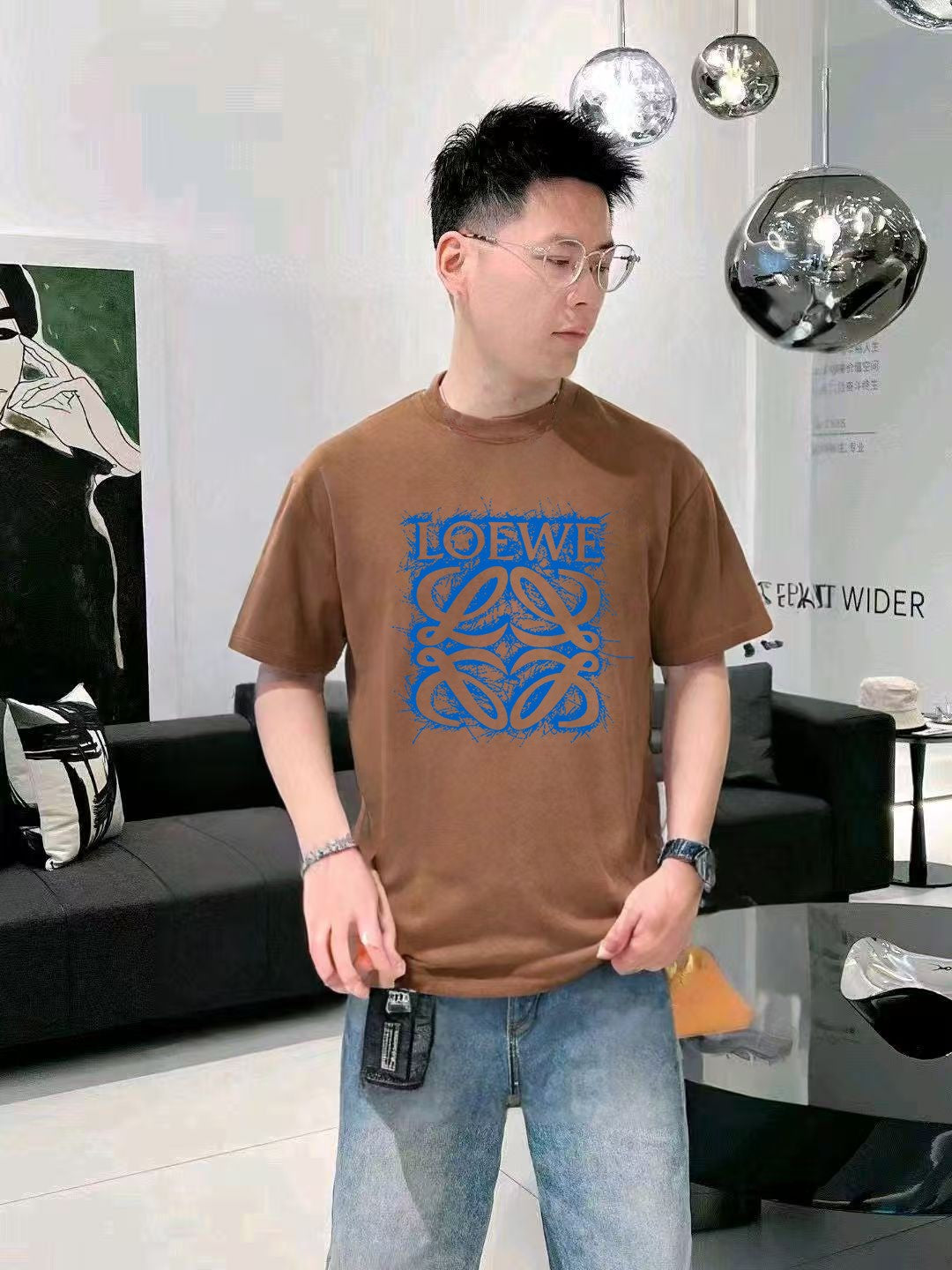 LuxluxHouse Best Quality Clothes T-shirt Loewe