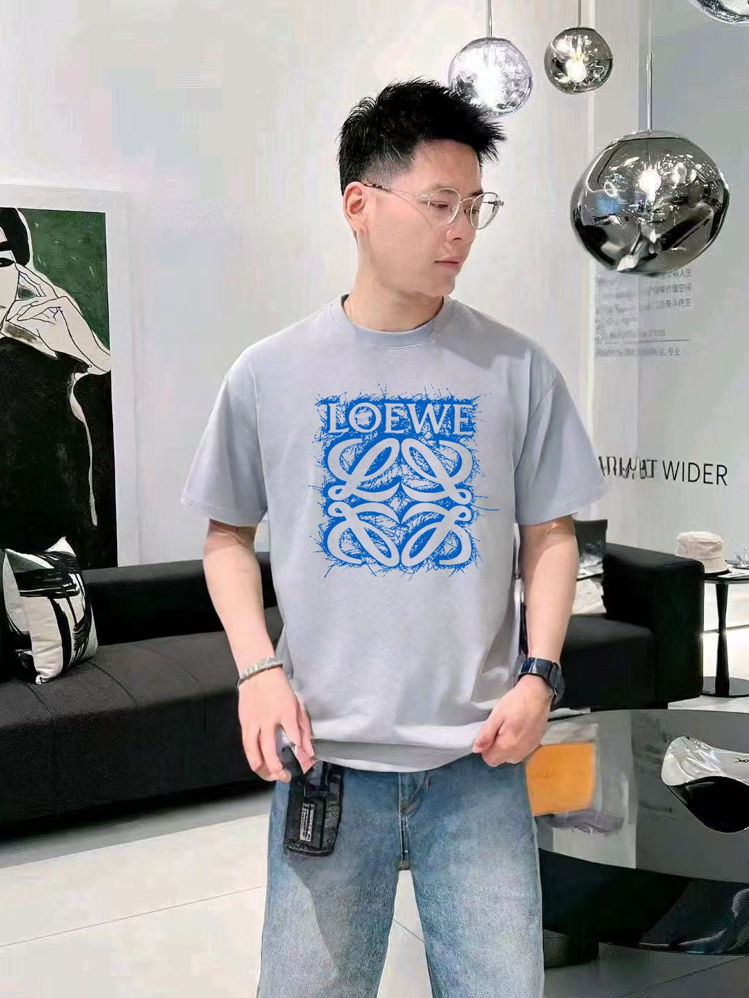 LuxluxHouse Best Quality Clothes T-shirt Loewe