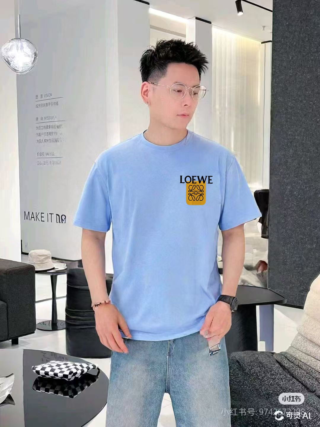 LuxluxHouse Best Quality Clothes T-shirt Loewe