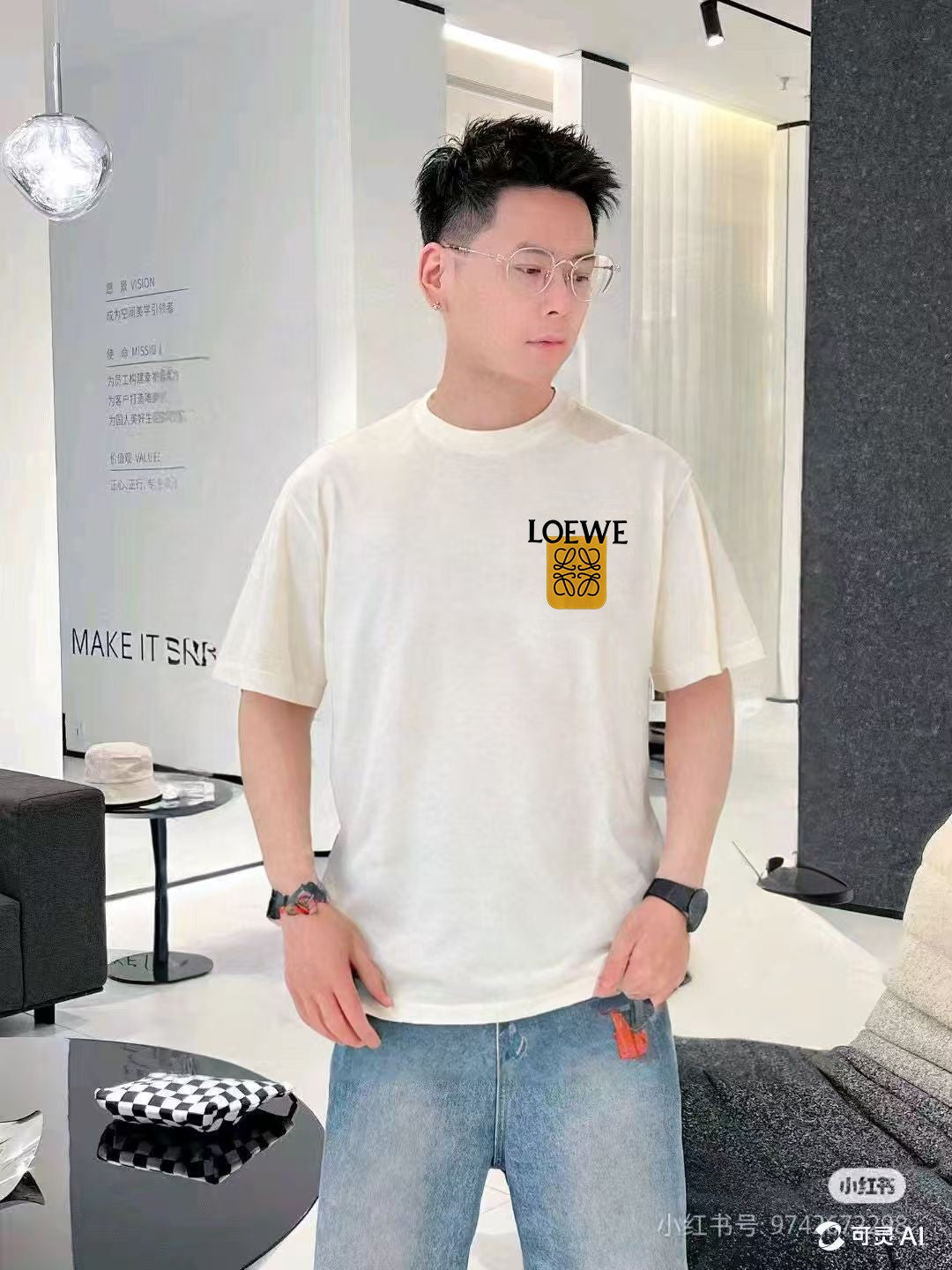 LuxluxHouse Best Quality Clothes T-shirt Loewe