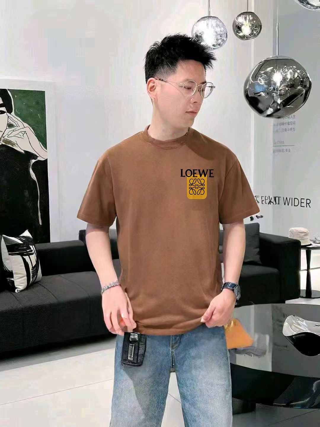 LuxluxHouse Best Quality Clothes T-shirt Loewe