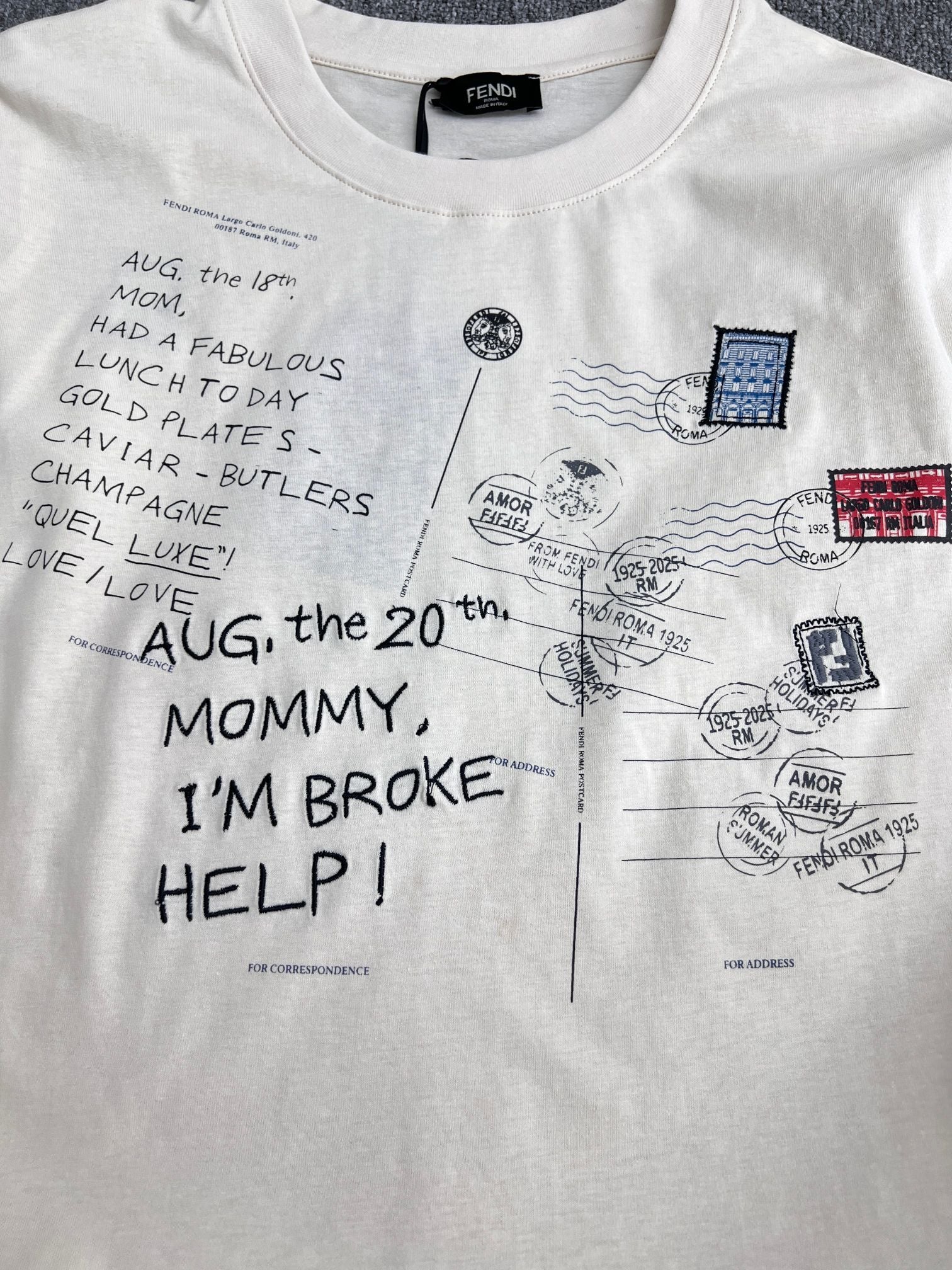 LuxluxHouse Best Quality Clothes Fendi T-shirt