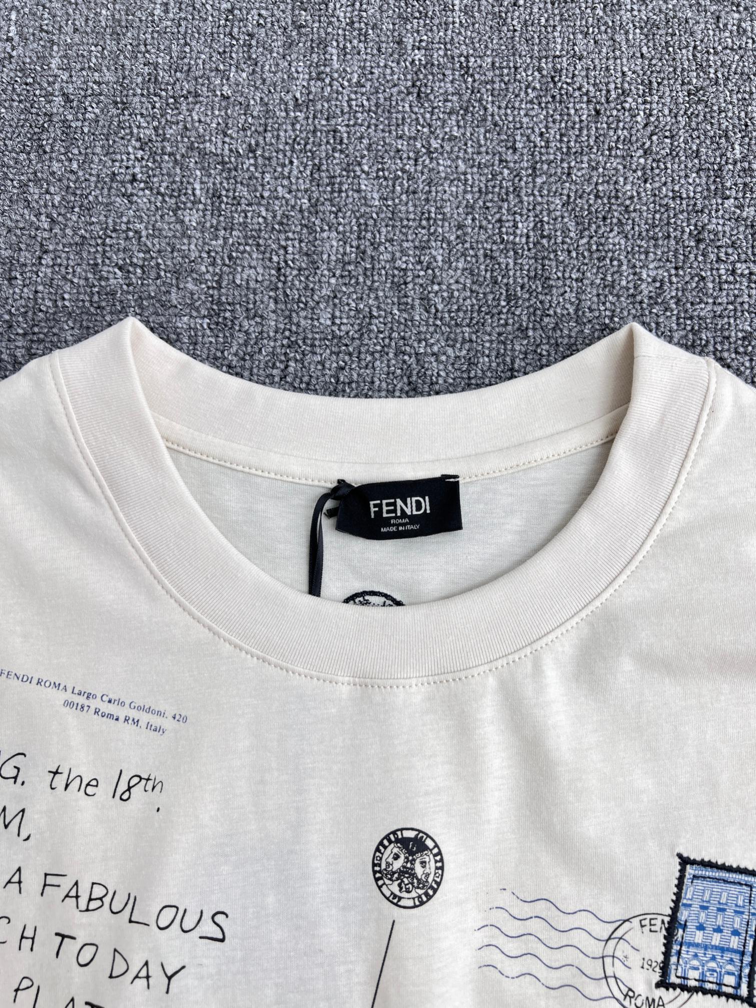 LuxluxHouse Best Quality Clothes Fendi T-shirt