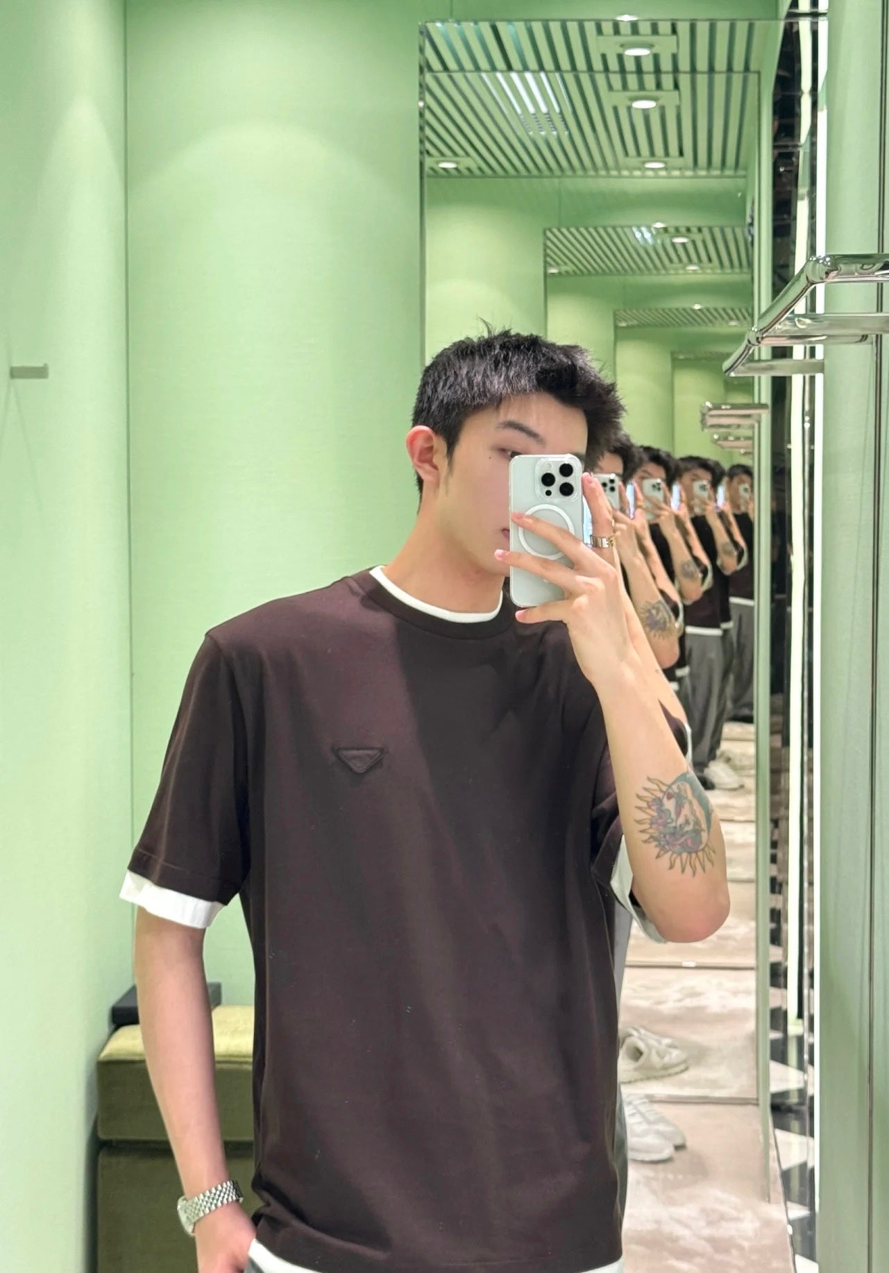 LuxluxHouse Best Quality Clothes T-shirt Prada