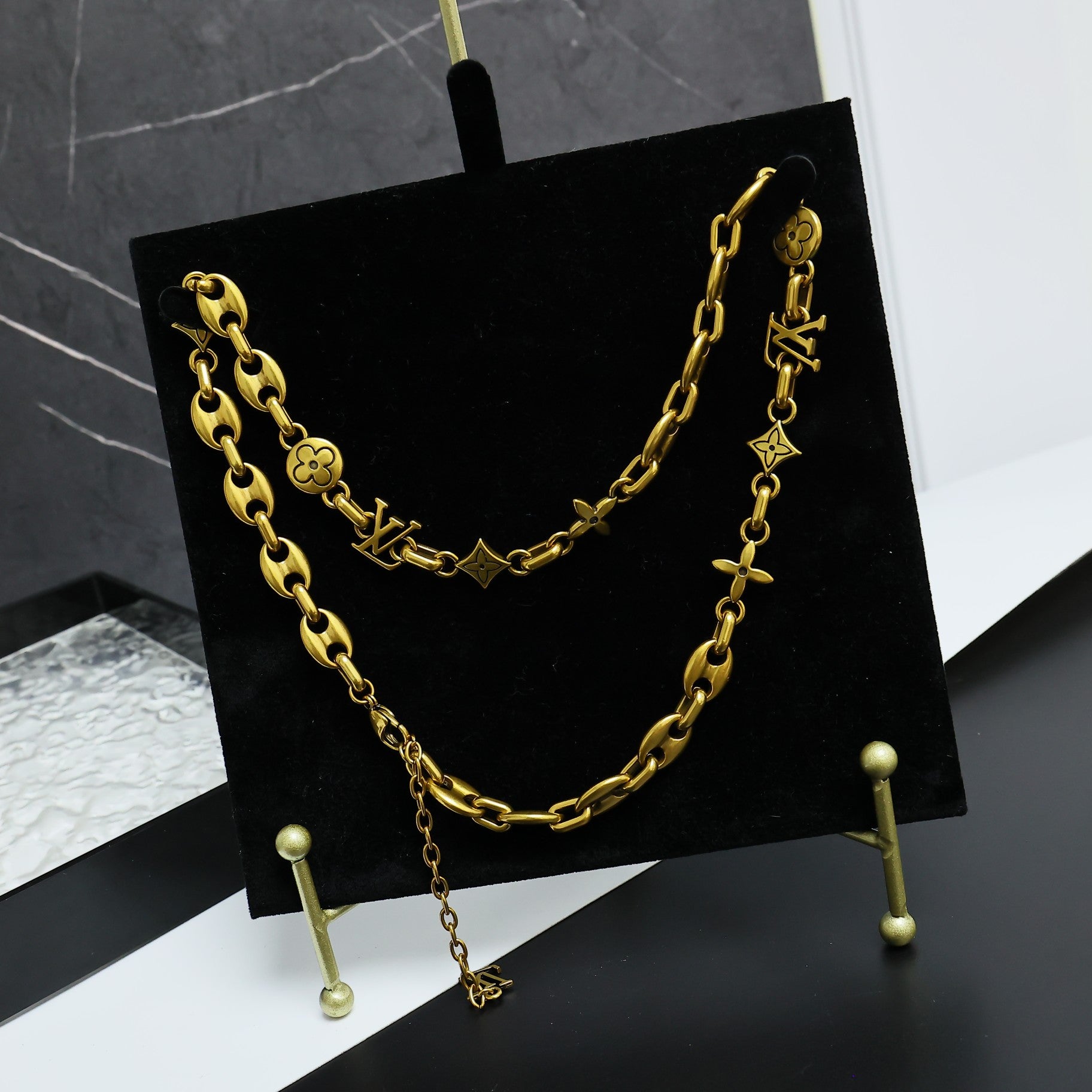 LuxluxHouse Best Quality Accessories Necklace Bracelet Louis Vuitton