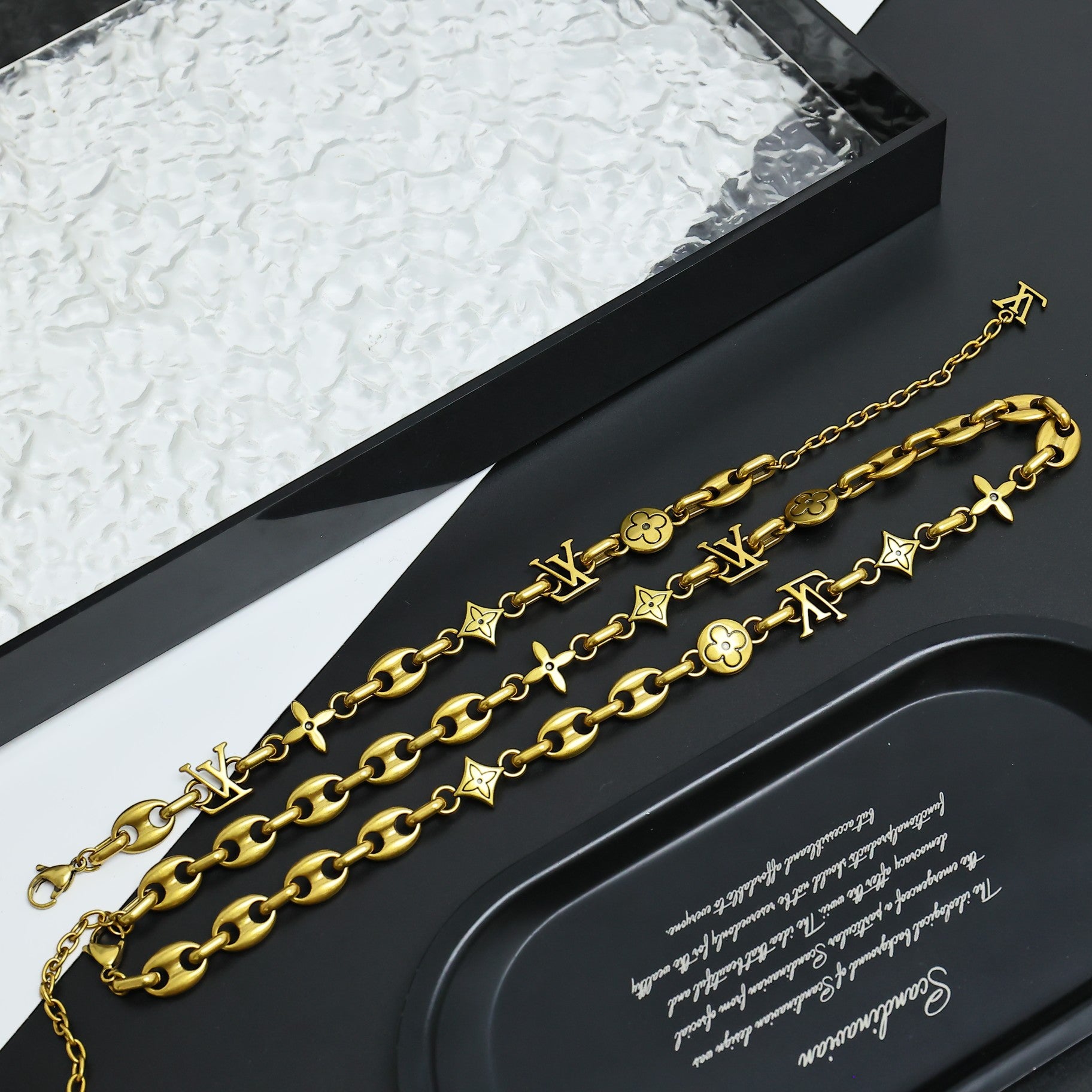 LuxluxHouse Best Quality Accessories Necklace Bracelet Louis Vuitton
