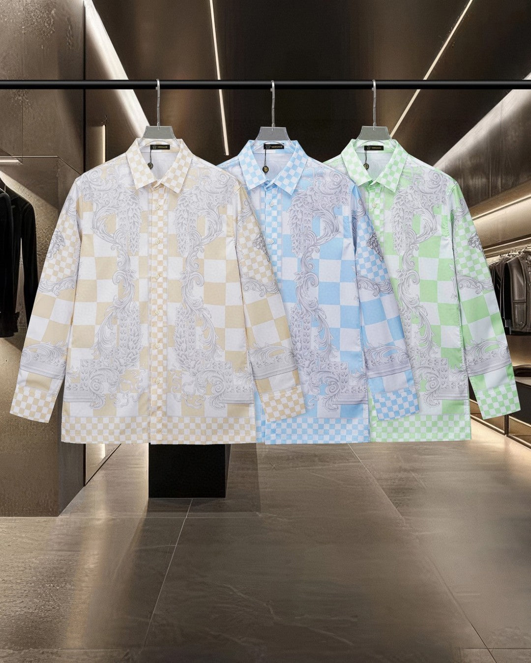 LuxluxHouse Best Quality Clothes Shirts&Polo Versace