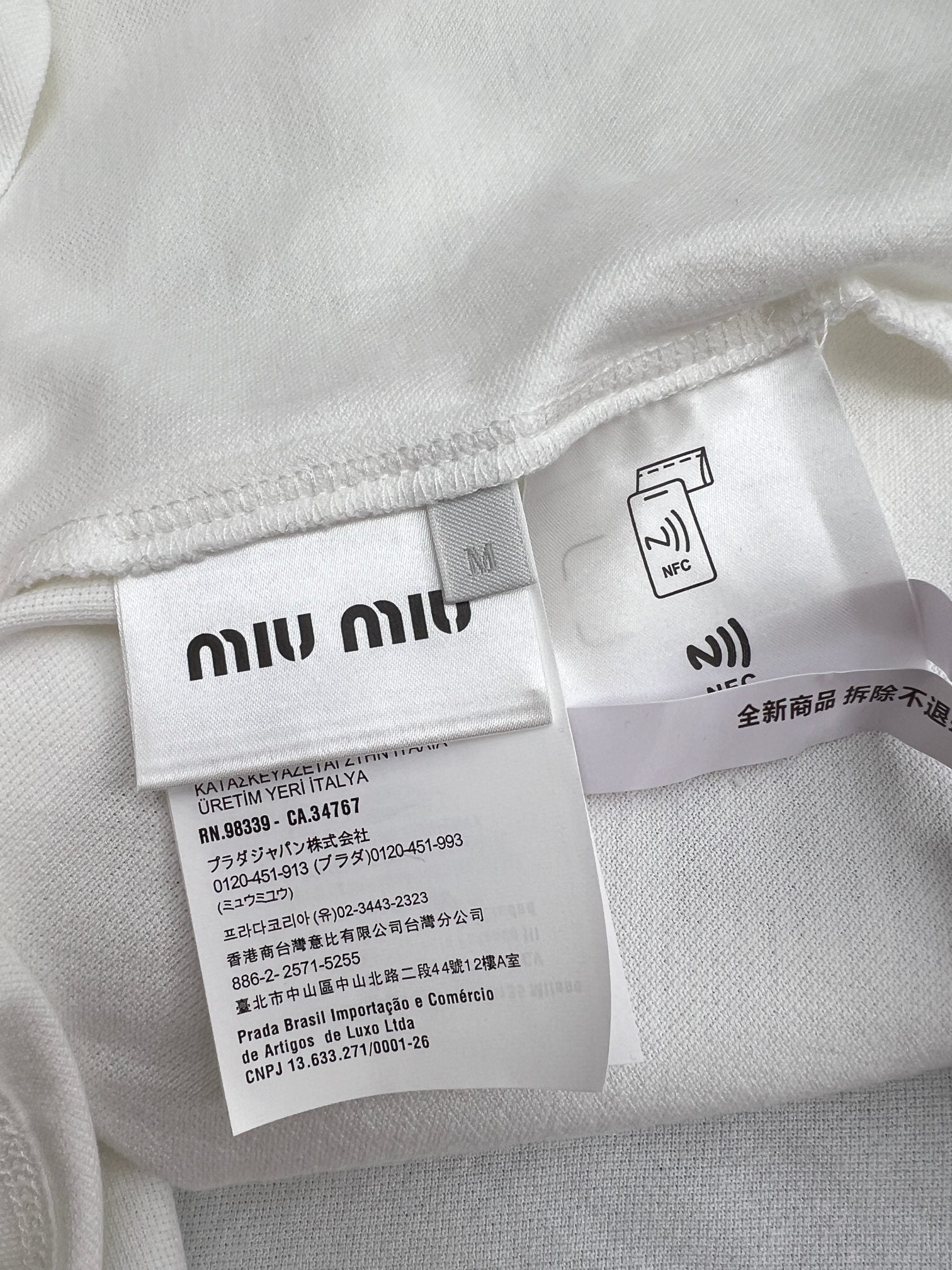 LuxluxHouse Best Quality Clothes Miu Miu T-shirt
