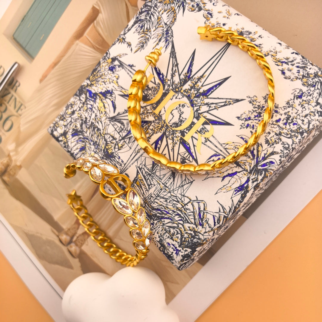 LuxluxHouse Best Quality Accessories Earrings Earrings Dior