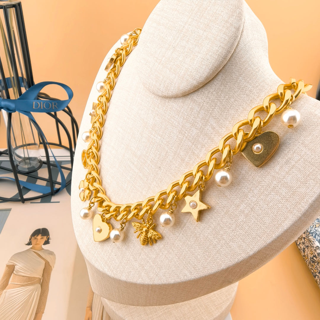 LuxluxHouse Best Quality Accessories Bracelet Necklace Dior