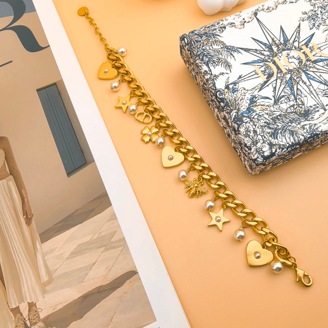 LuxluxHouse Best Quality Accessories Bracelet Necklace Dior
