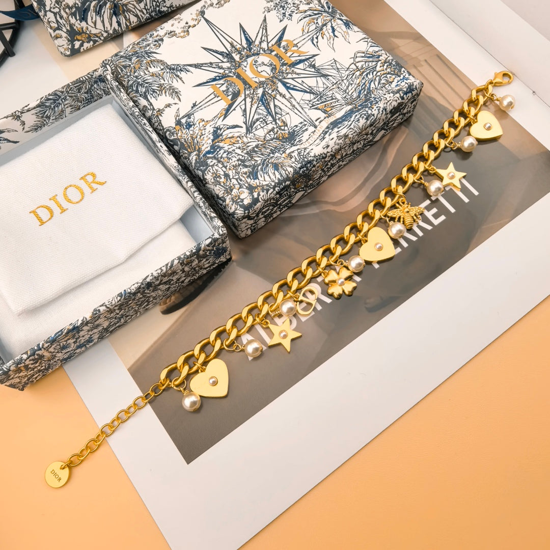 LuxluxHouse Best Quality Accessories Bracelet Necklace Dior