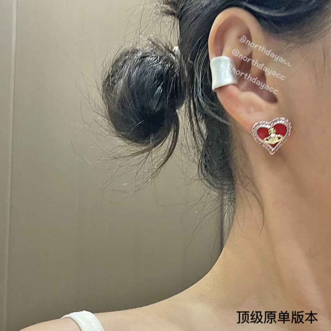 LuxluxHouse Best Quality Accessories Earrings Vivienne Westwood