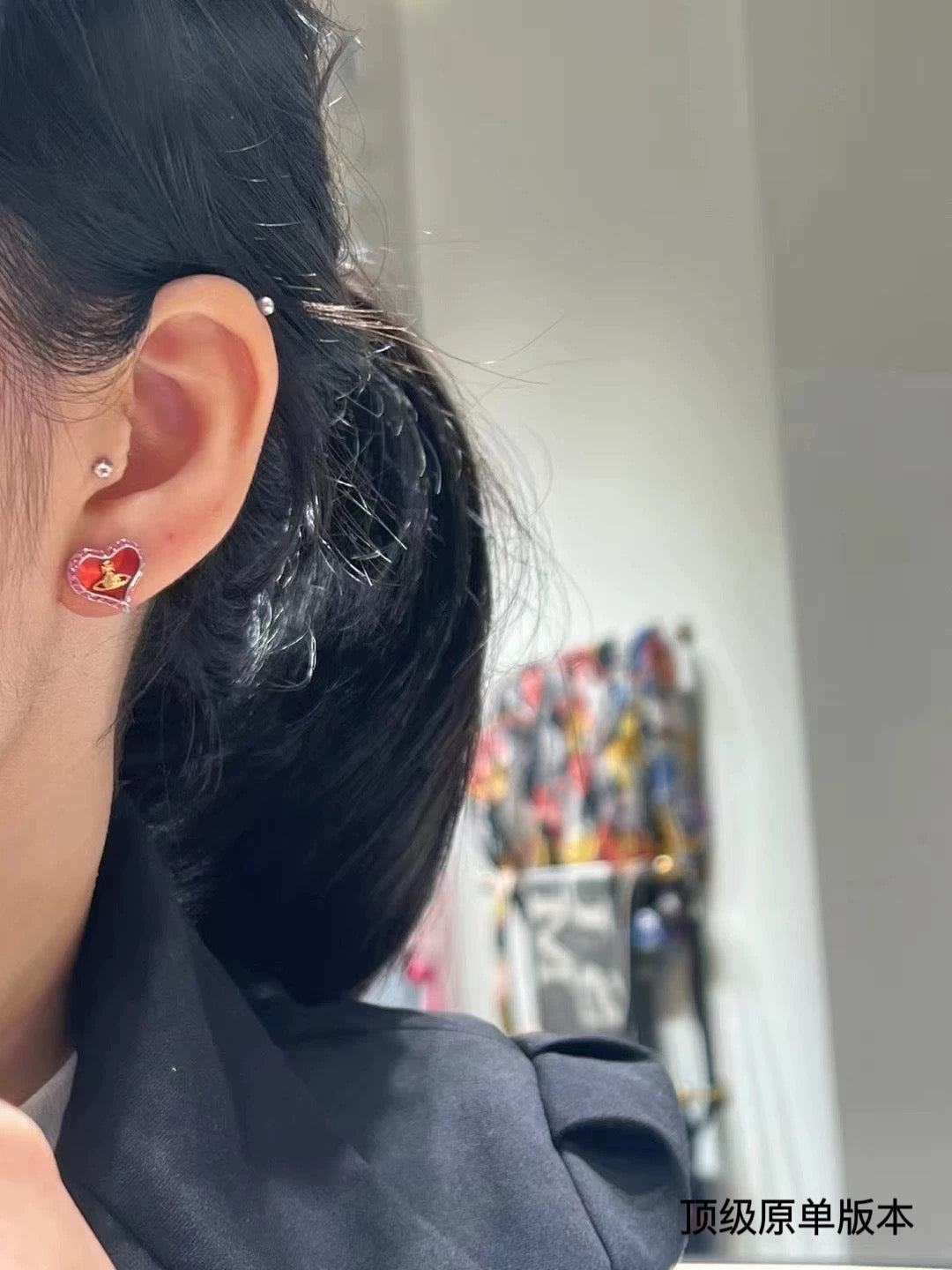 LuxluxHouse Best Quality Accessories Earrings Vivienne Westwood