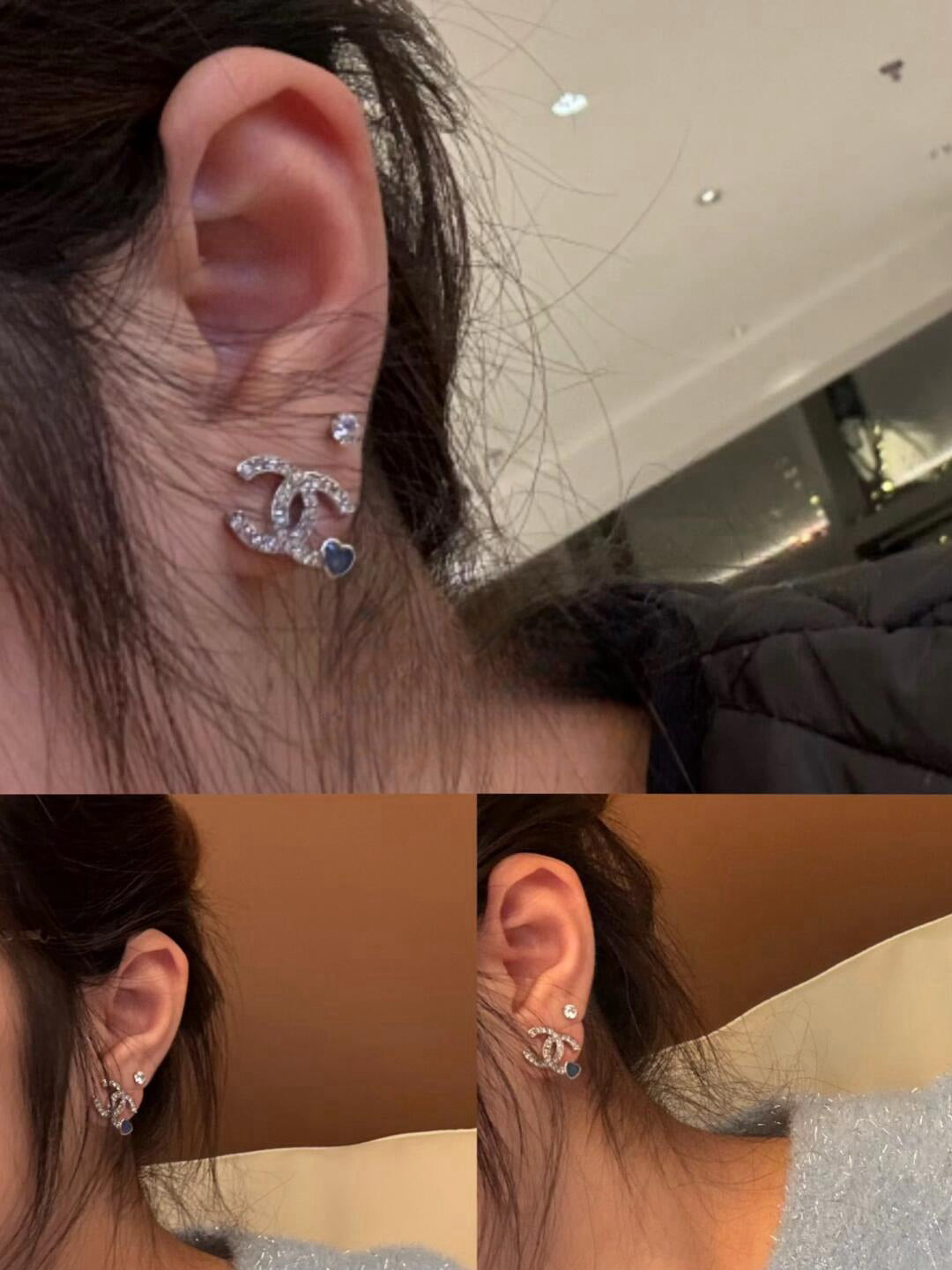 LuxluxHouse Best Quality Accessories Ring Chanel Earrings