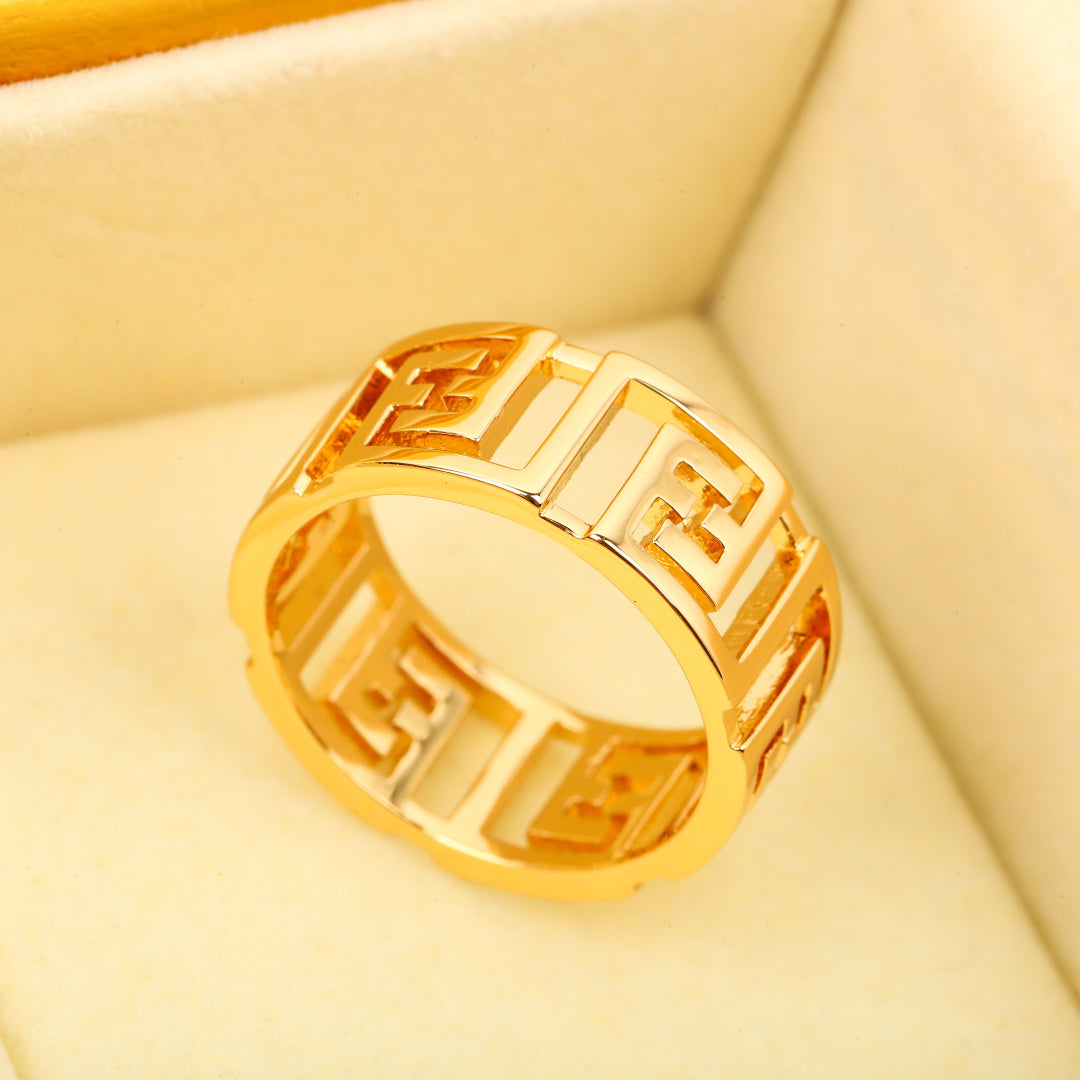 LuxluxHouse Best Quality Accessories Ring Fendi