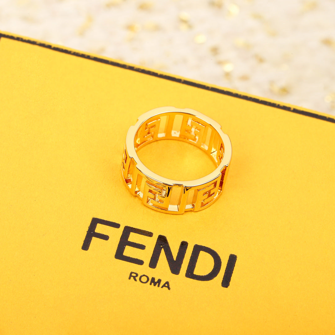 LuxluxHouse Best Quality Accessories Ring Fendi
