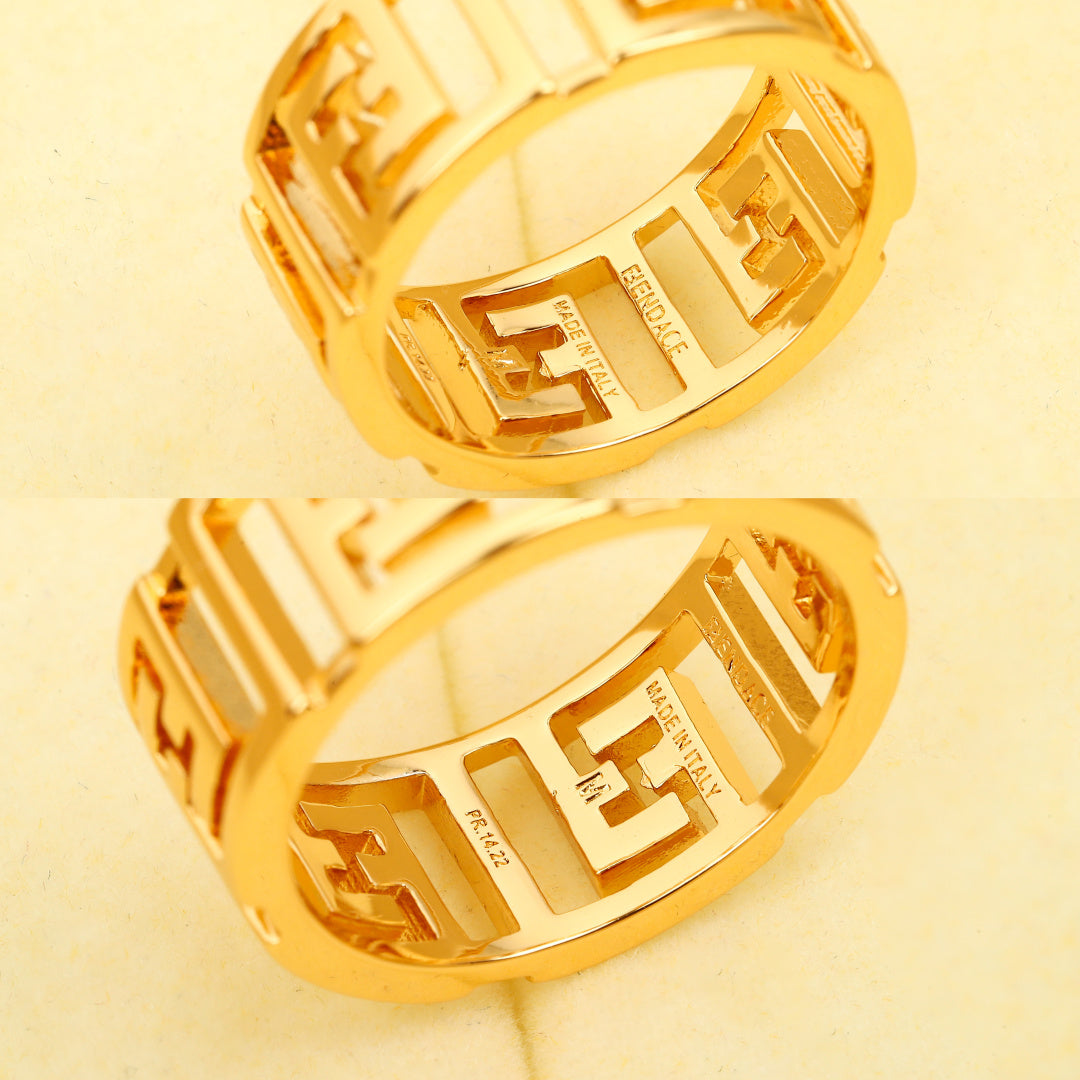 LuxluxHouse Best Quality Accessories Ring Fendi