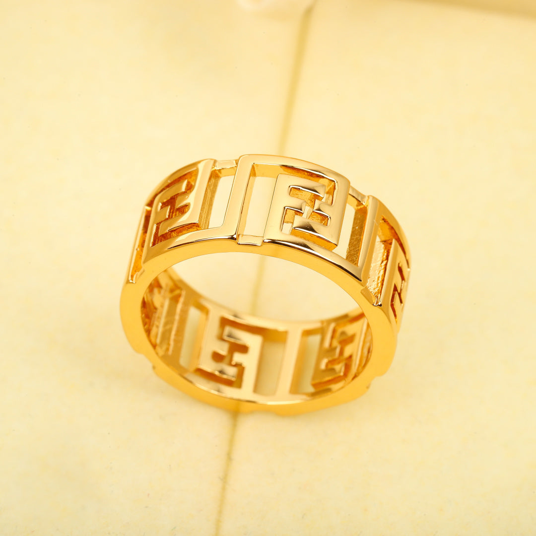 LuxluxHouse Best Quality Accessories Ring Fendi