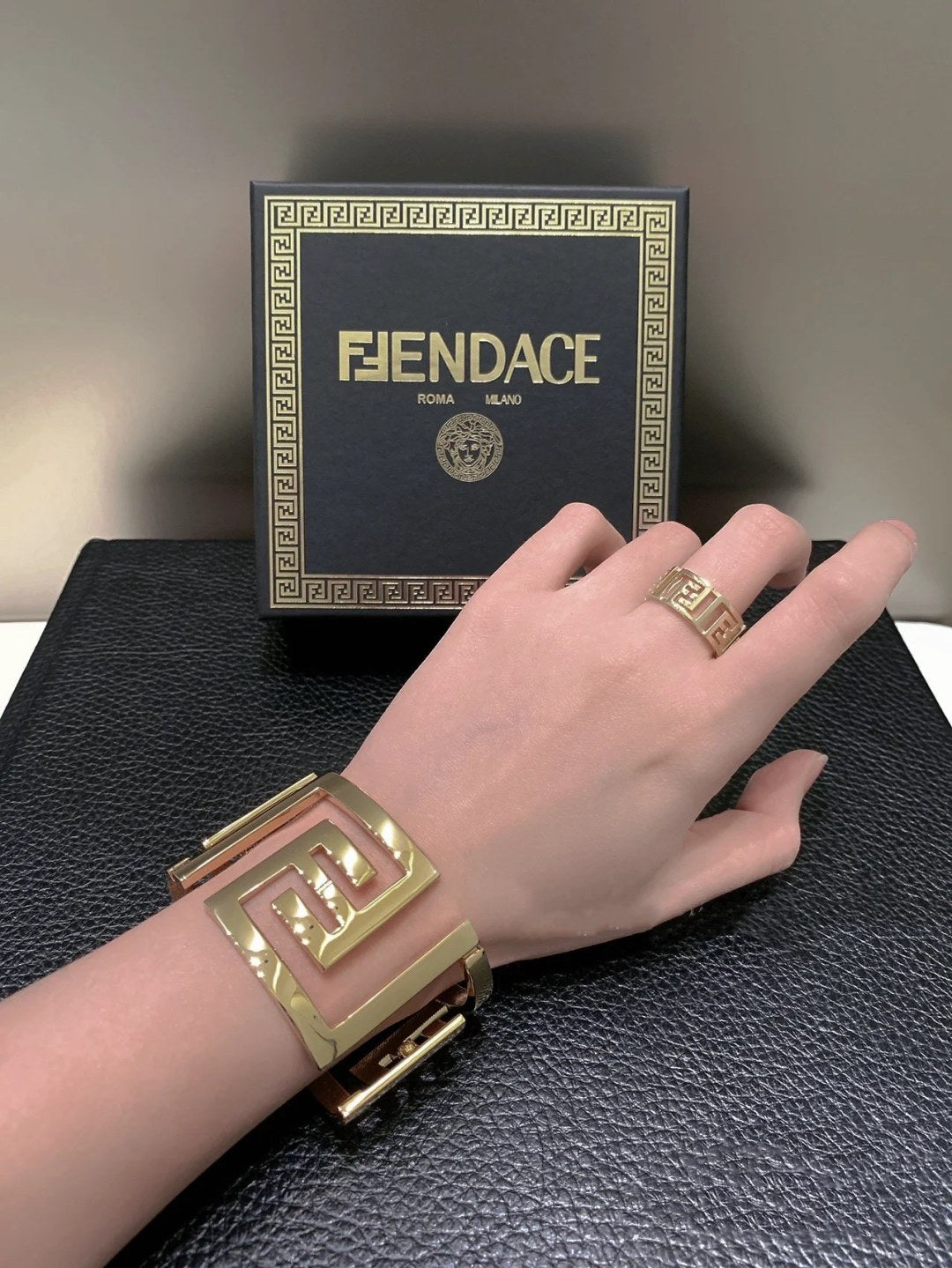 LuxluxHouse Best Quality Accessories Ring Fendi