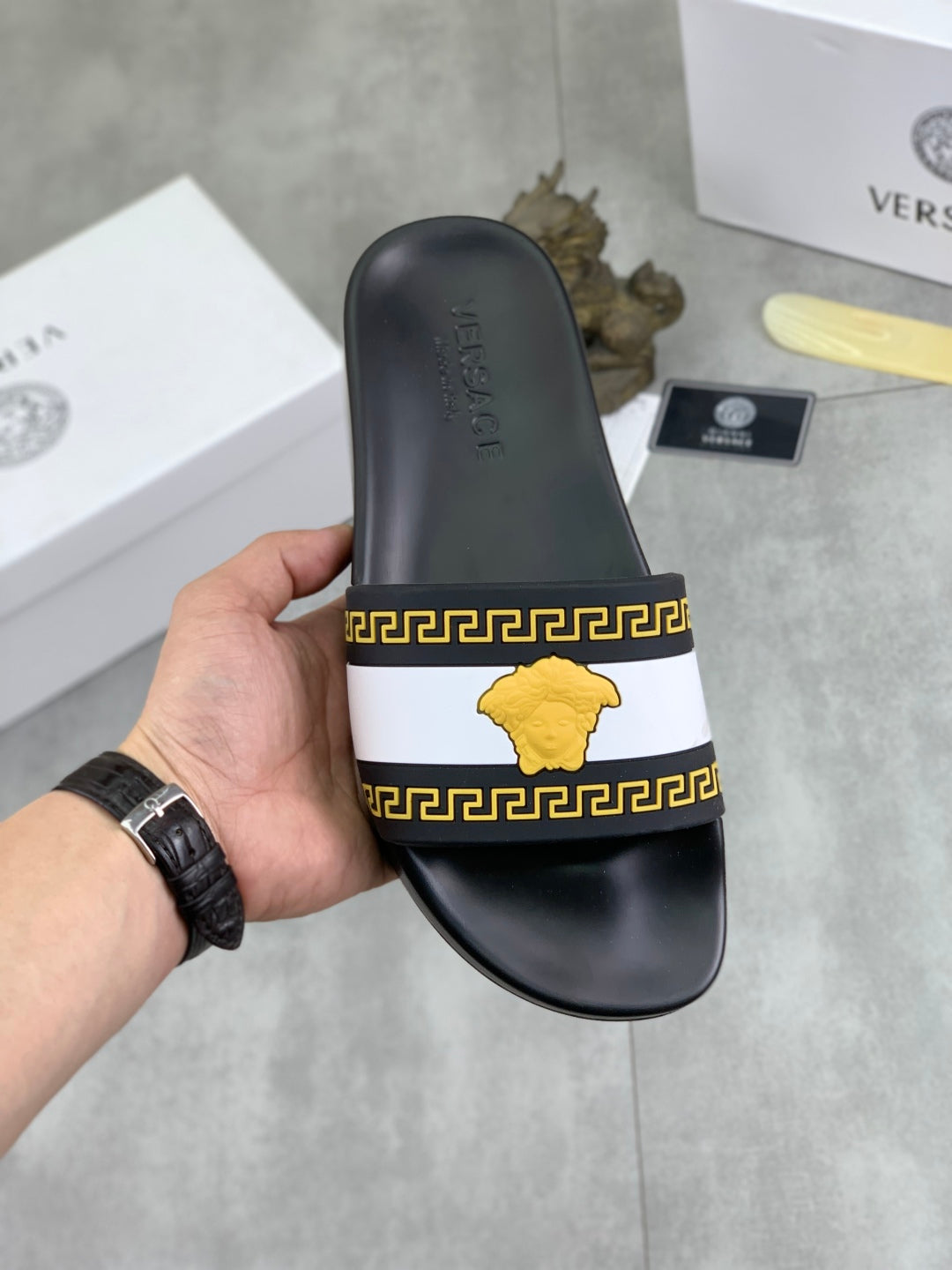 LuxluxHouse Best Quality Sandals Versace