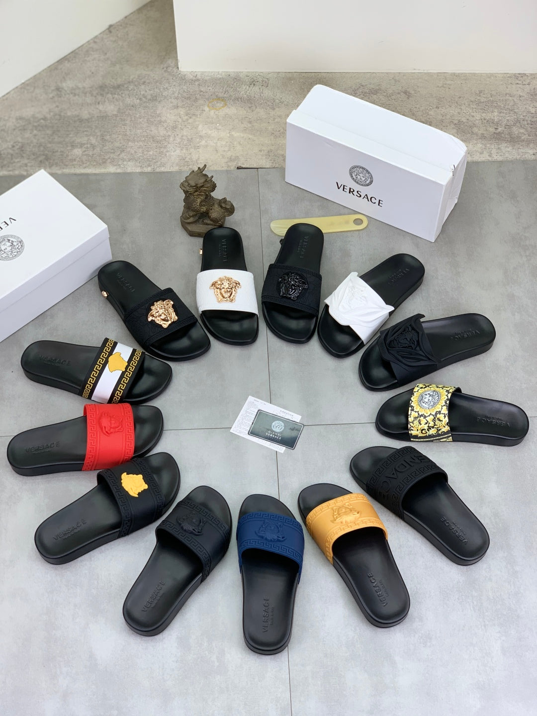 LuxluxHouse Best Quality Sandals Versace