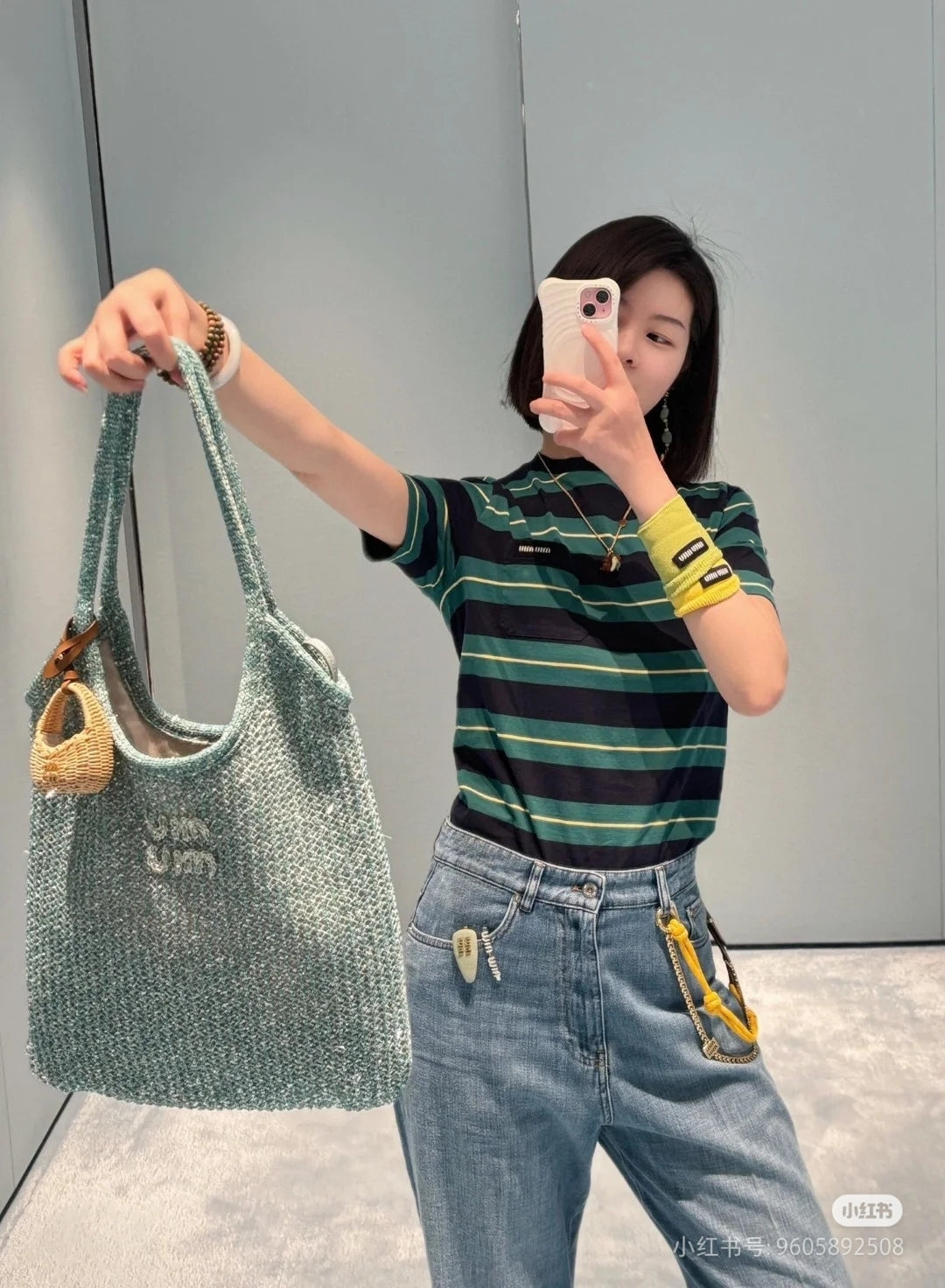 LuxluxHouse Best Quality Clothes Miu Miu T-shirt