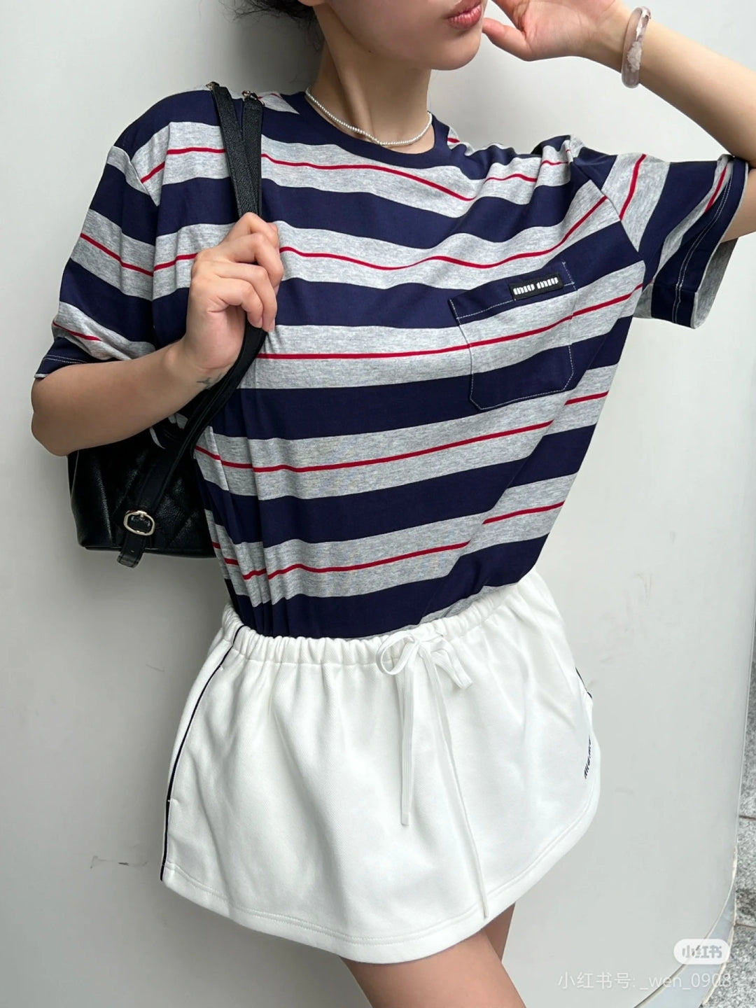 LuxluxHouse Best Quality Clothes Miu Miu T-shirt