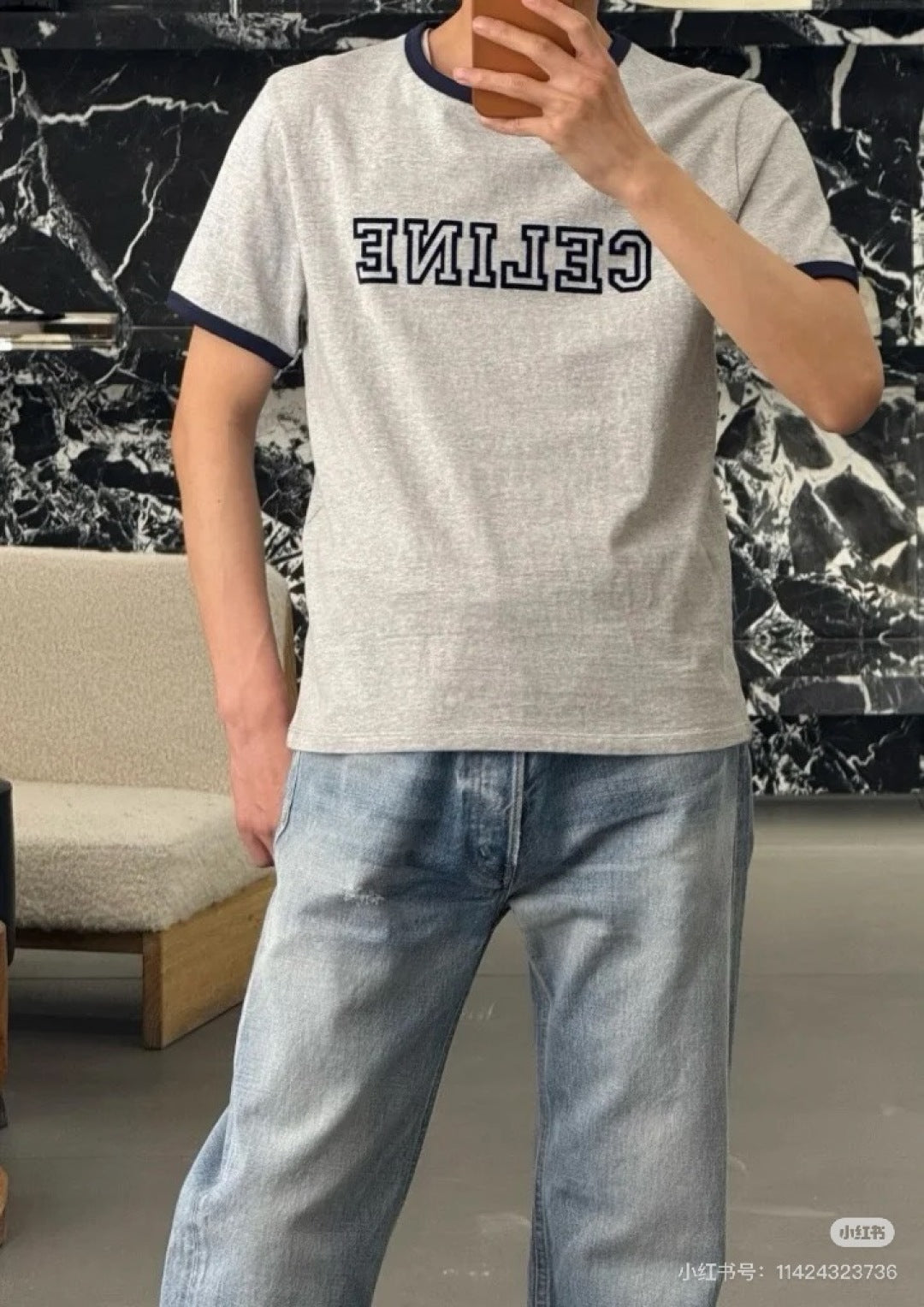 LuxluxHouse Best Quality Clothes T-shirt Celine