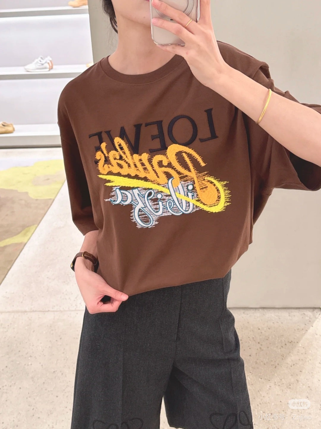 LuxluxHouse Best Quality Clothes T-shirt Loewe