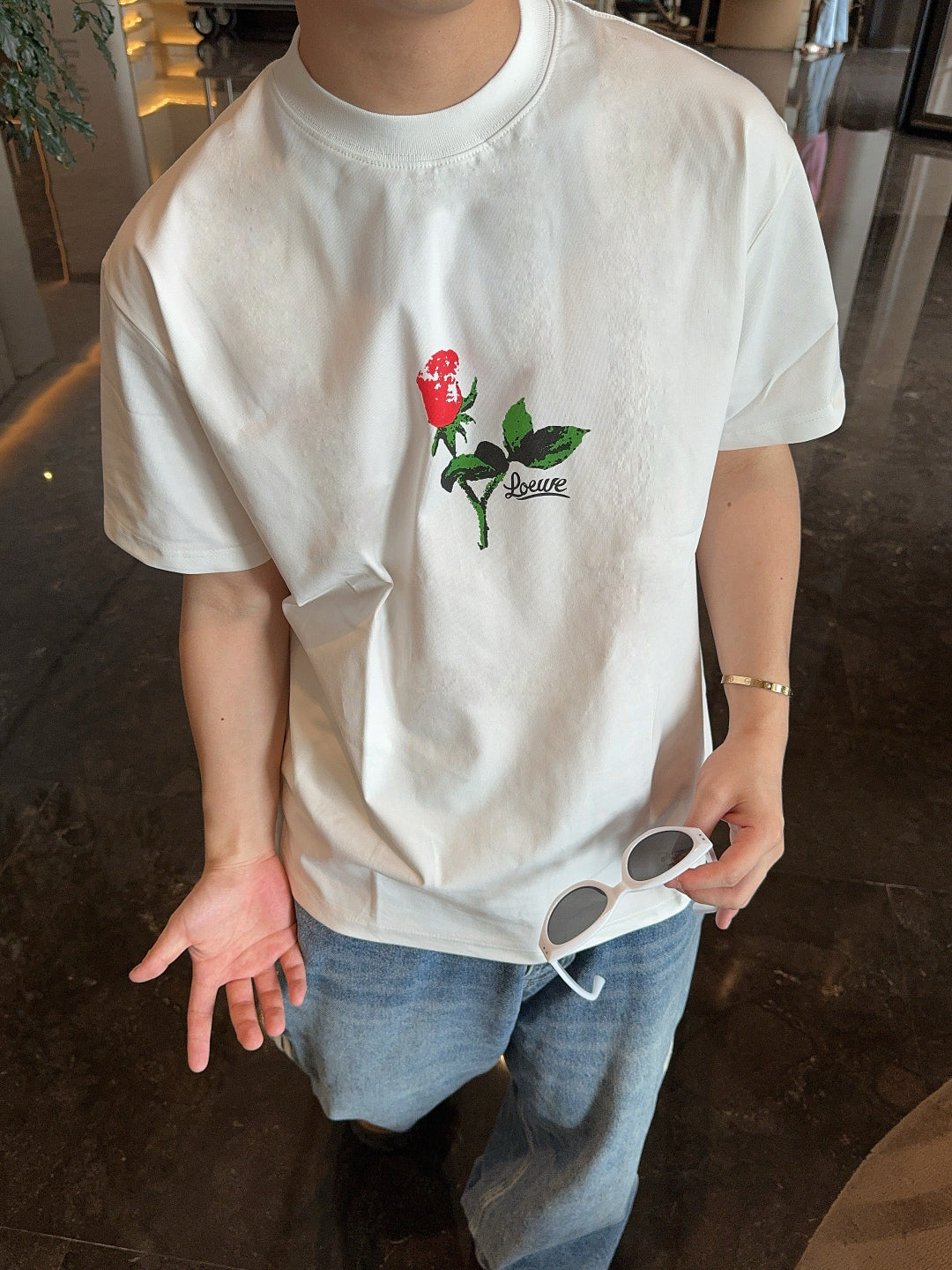 LuxluxHouse Best Quality Clothes T-shirt Loewe