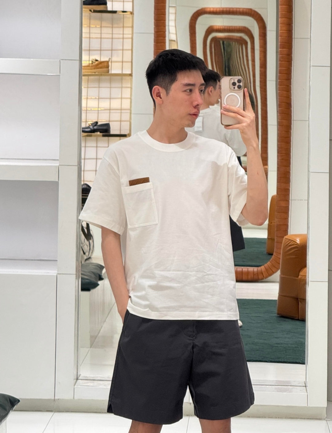 LuxluxHouse Best Quality Clothes Off White T-shirt