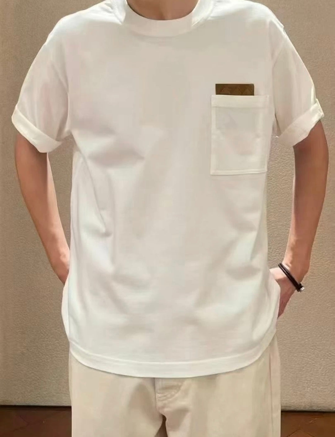 LuxluxHouse Best Quality Clothes Off White T-shirt