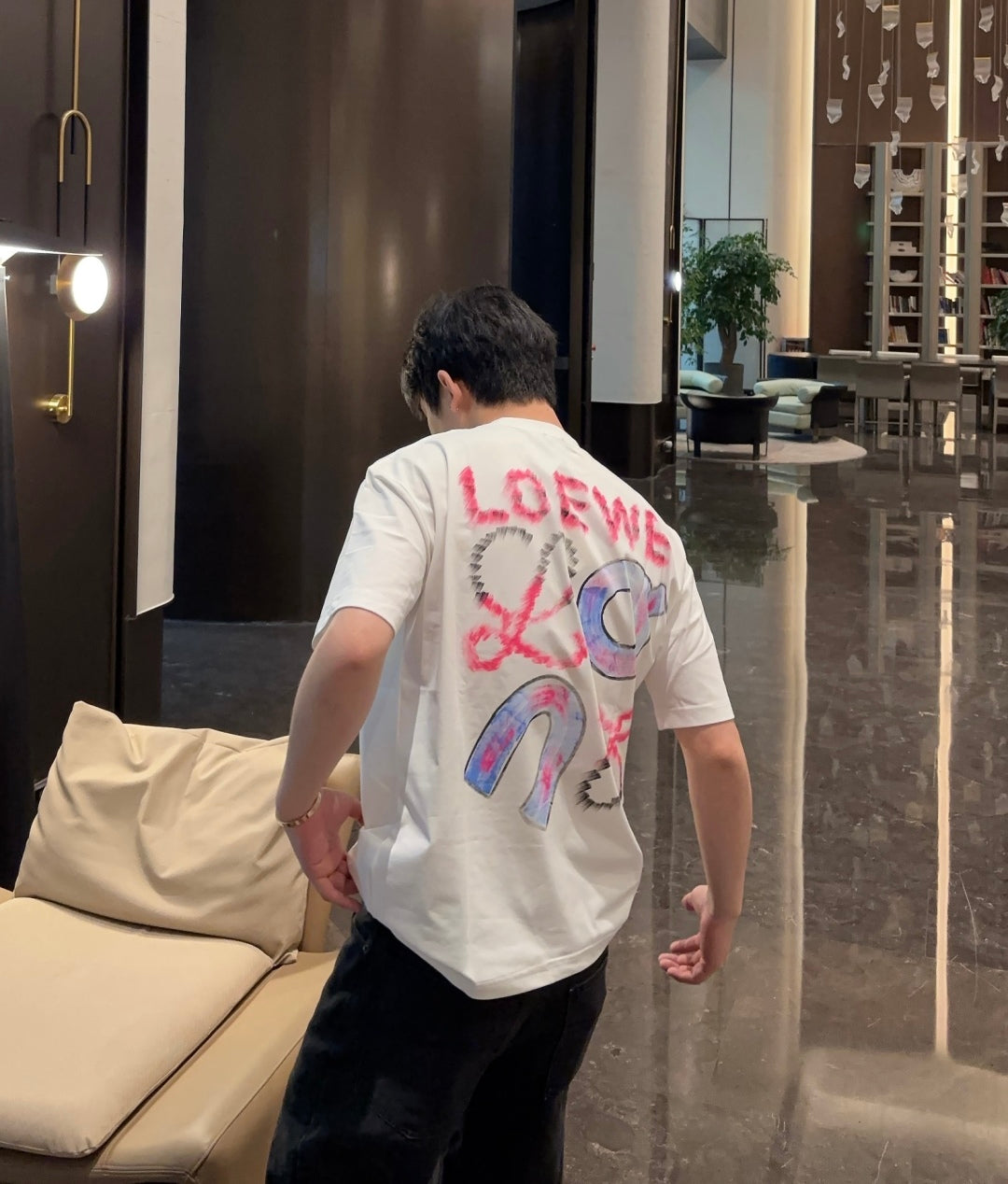 LuxluxHouse Best Quality Clothes T-shirt Loewe