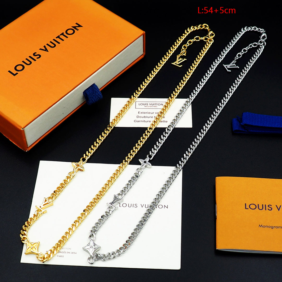 LuxluxHouse Best Quality Accessories Necklace Bracelet Louis Vuitton