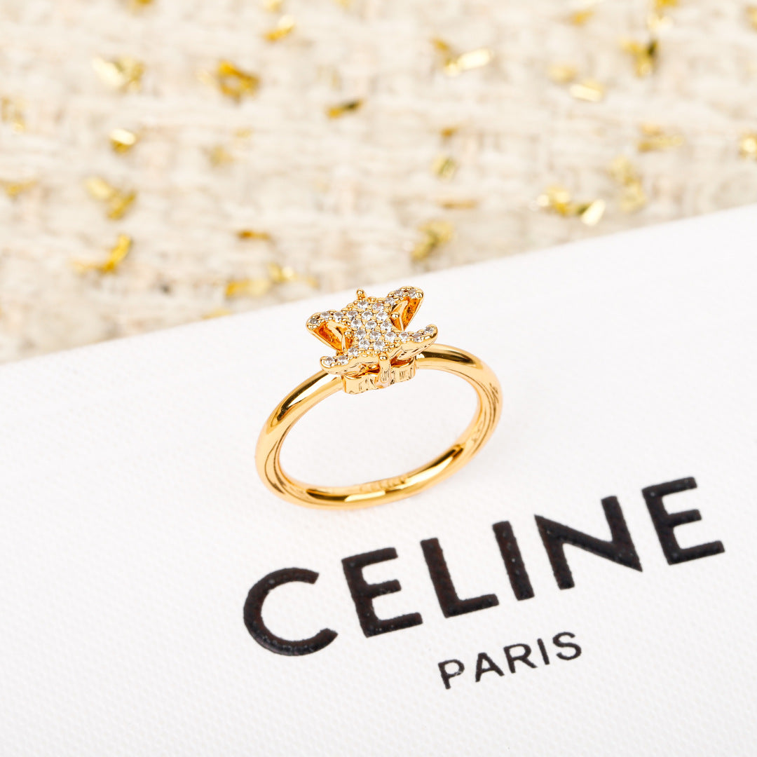 LuxluxHouse Best Quality Accessories Ring Ring Celine