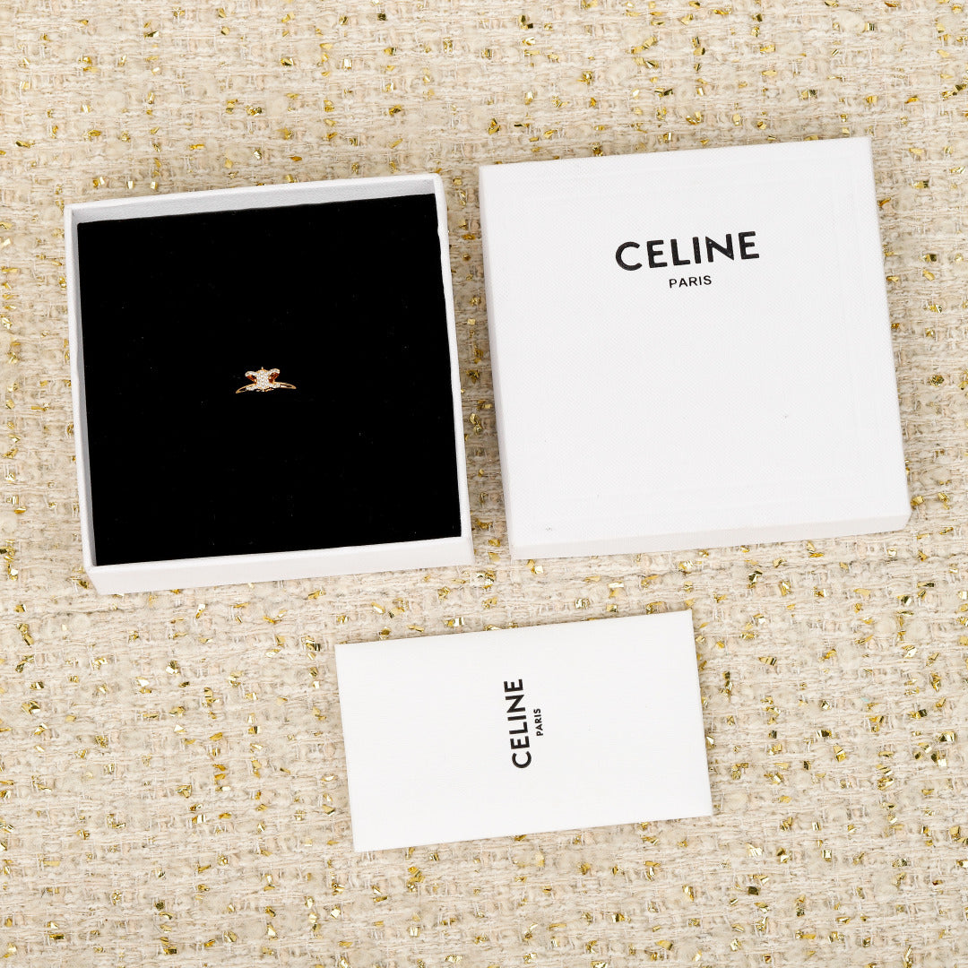 LuxluxHouse Best Quality Accessories Ring Ring Celine