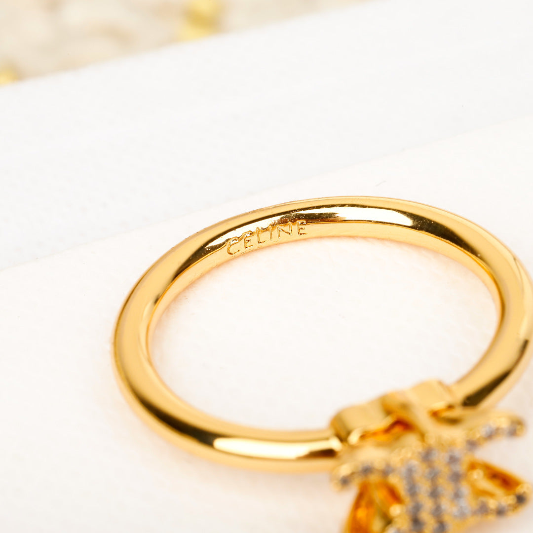 LuxluxHouse Best Quality Accessories Ring Ring Celine