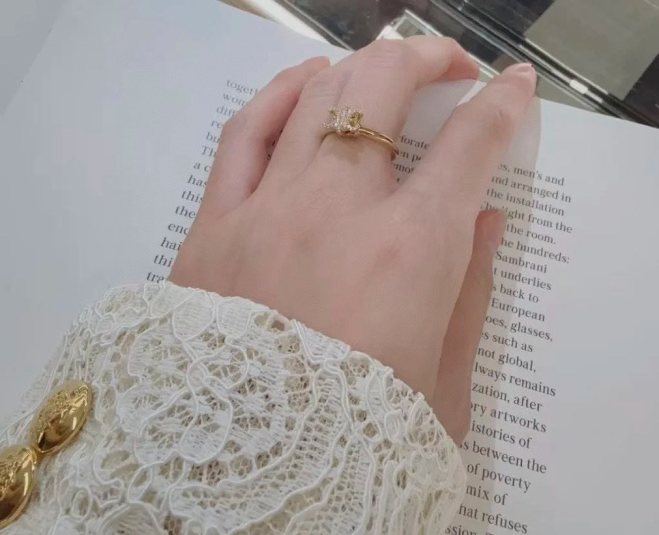 LuxluxHouse Best Quality Accessories Ring Ring Celine