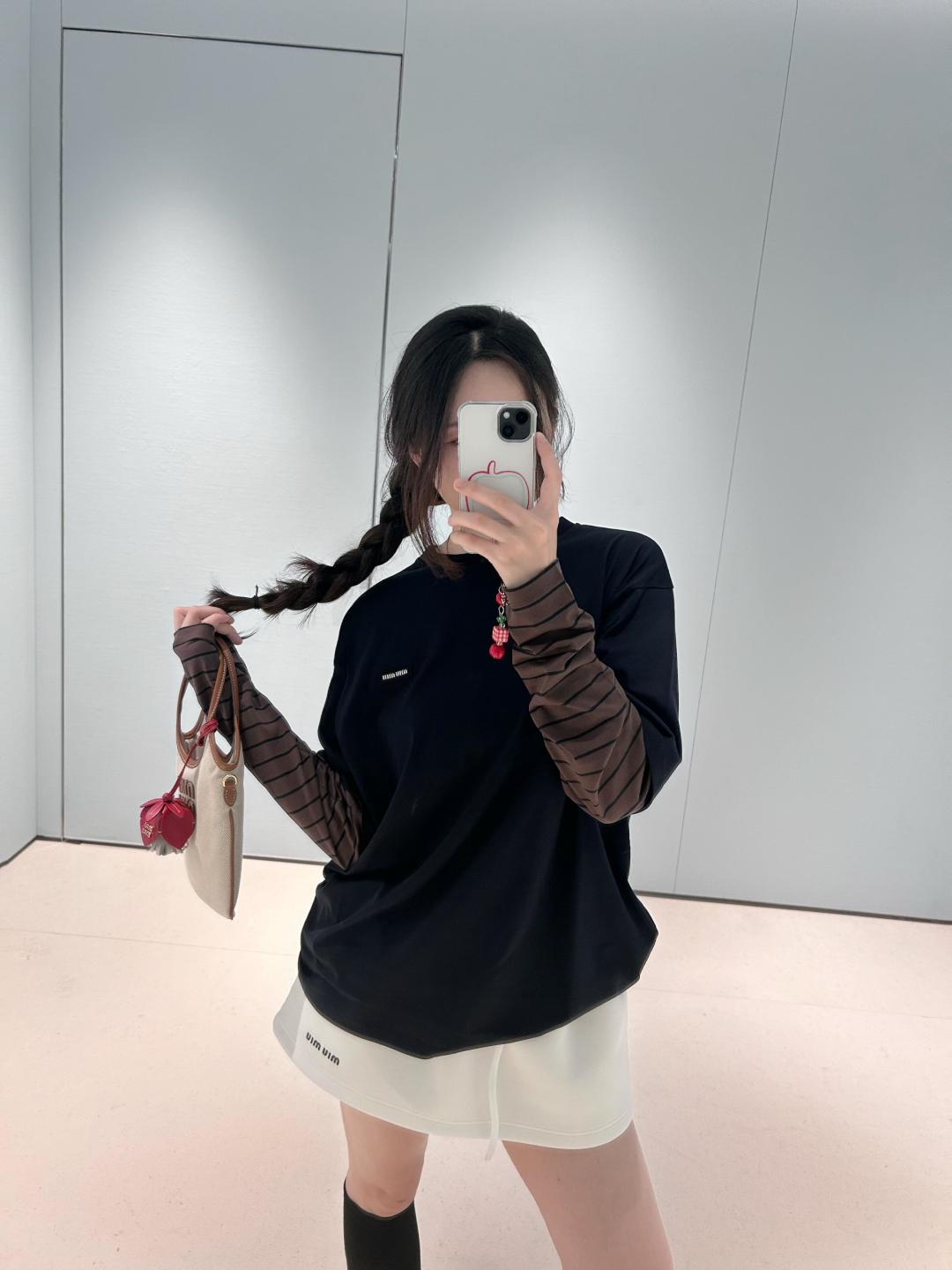 LuxluxHouse Best Quality Clothes Miu Miu T-shirt