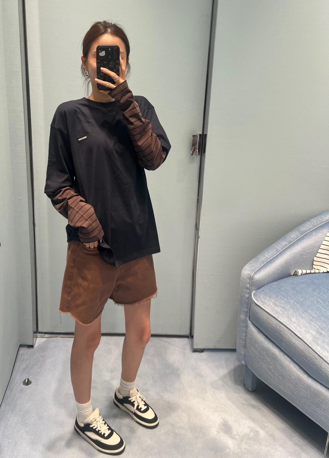 LuxluxHouse Best Quality Clothes Miu Miu T-shirt