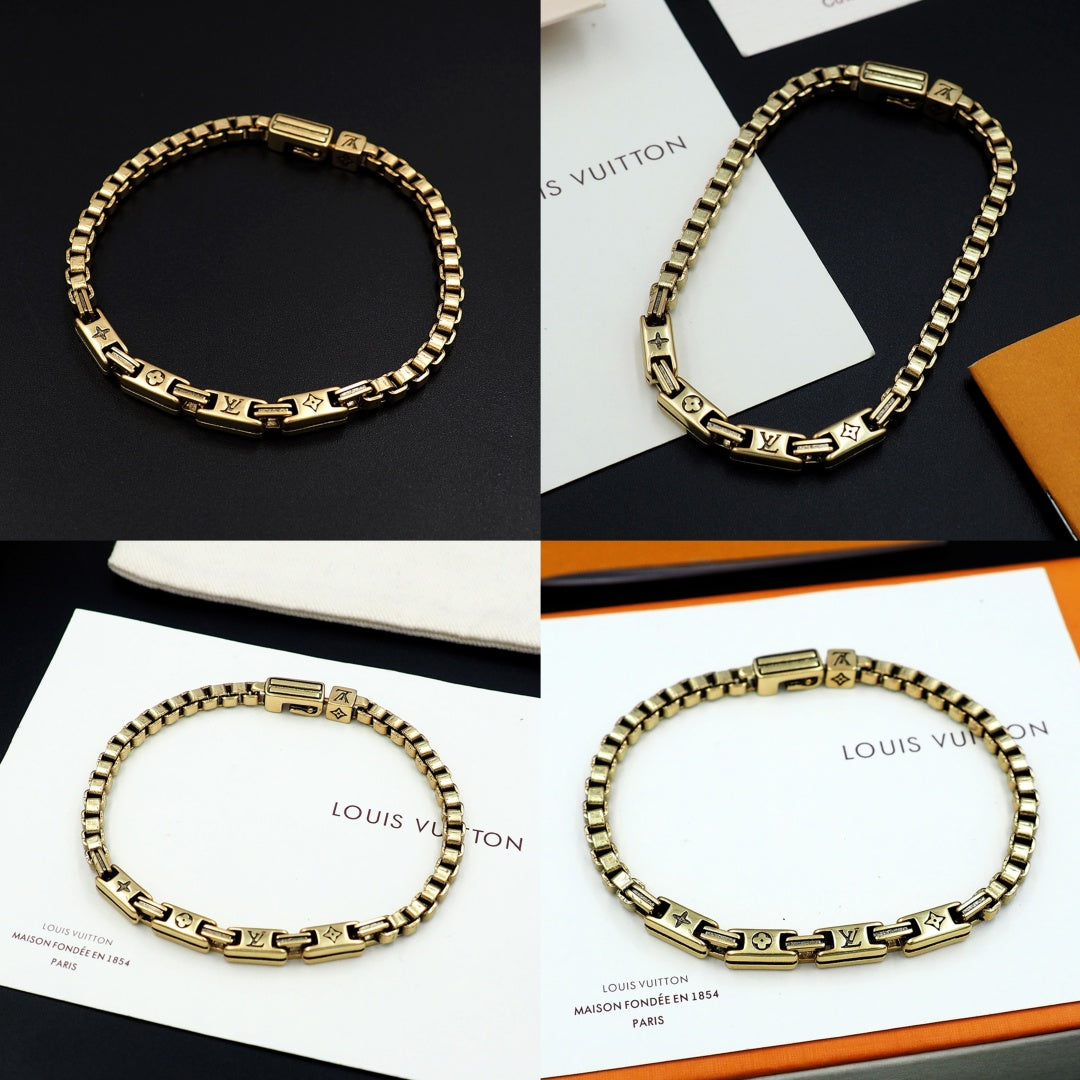 LuxluxHouse Best Quality Accessories Necklace Bracelet Louis Vuitton