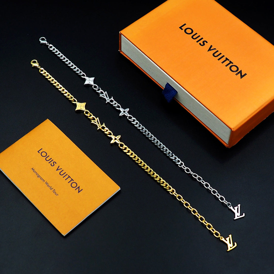 LuxluxHouse Best Quality Accessories Necklace Bracelet Louis Vuitton