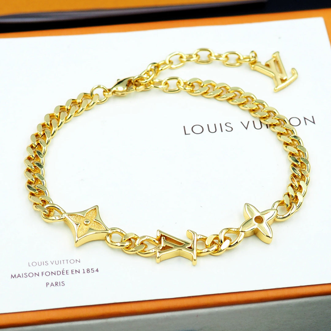 LuxluxHouse Best Quality Accessories Necklace Bracelet Louis Vuitton