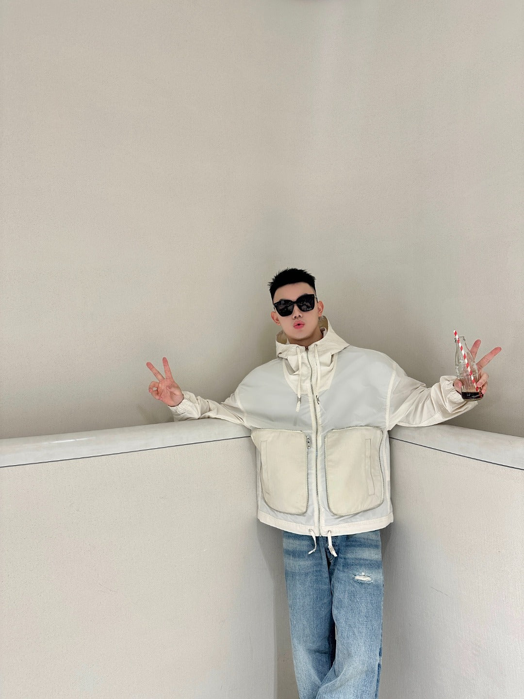 LuxluxHouse Best Quality Clothes Off White Coats & Jackets