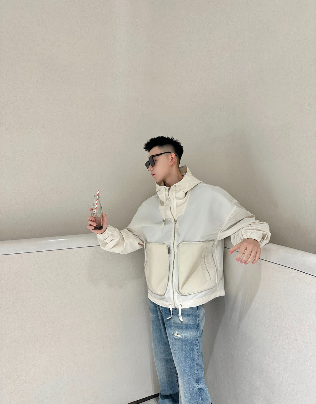 LuxluxHouse Best Quality Clothes Off White Coats & Jackets