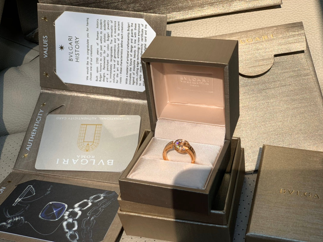 LuxluxHouse Best Quality Accessories Ring Bvlgari