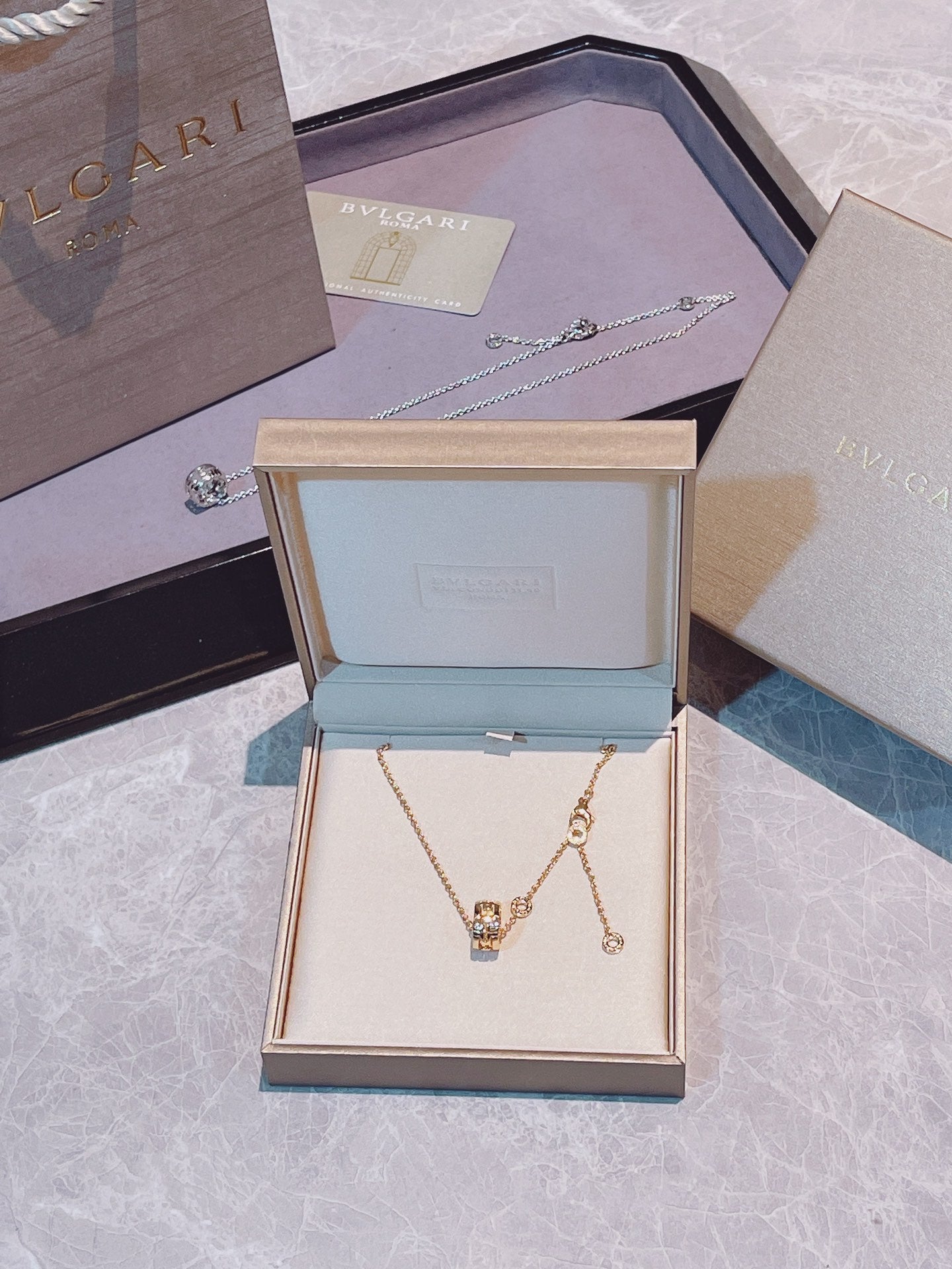 LuxluxHouse Best Quality Accessories Necklace Bvlgari