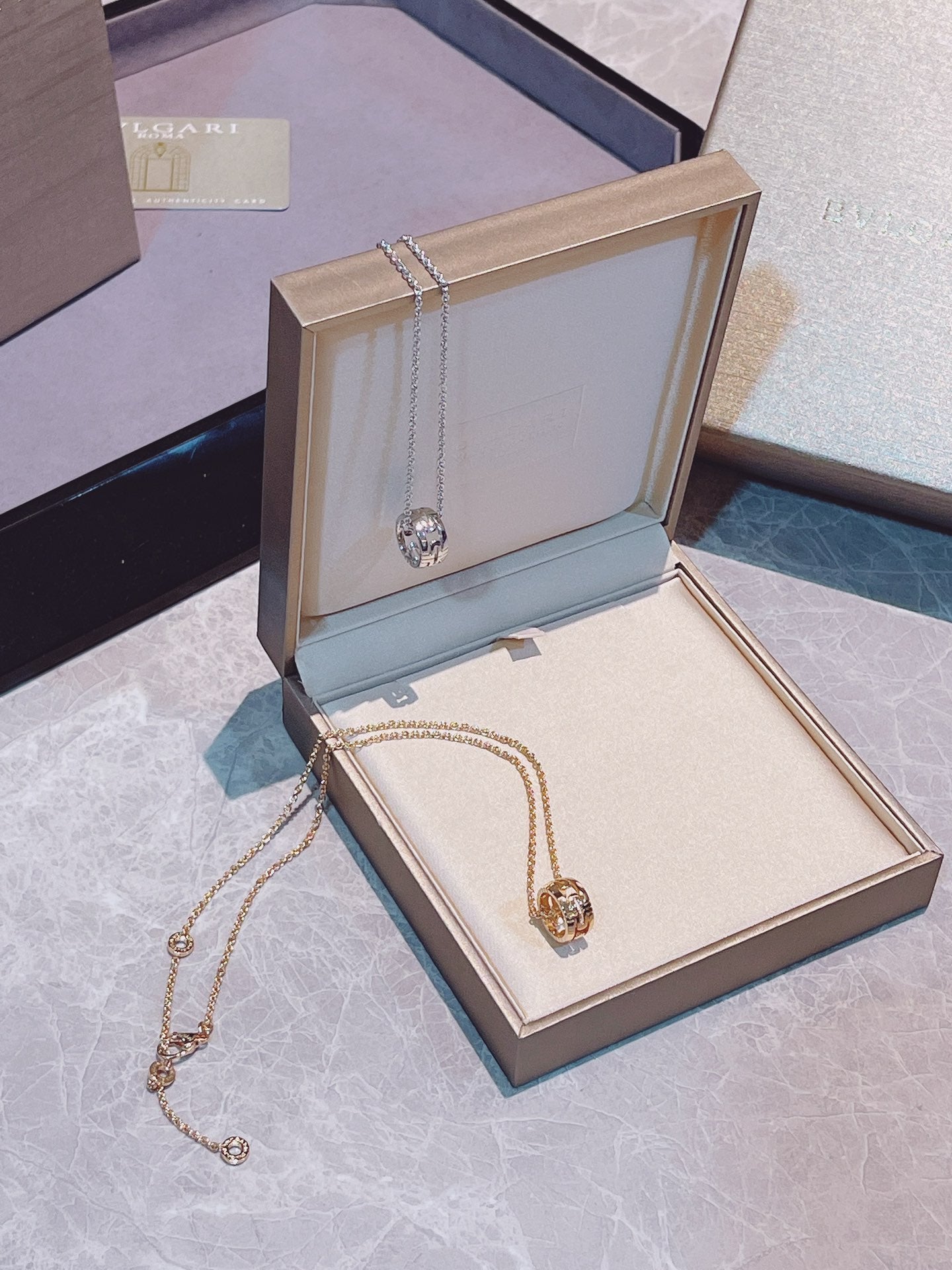 LuxluxHouse Best Quality Accessories Necklace Bvlgari